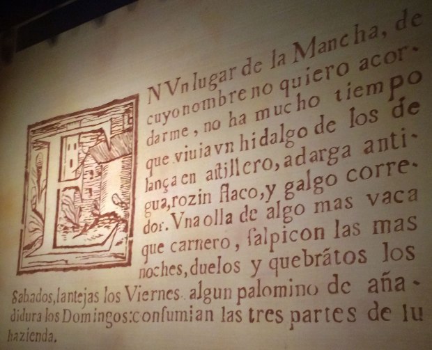 Cervantes: El ingenioso hidalgo Don Quijote de la Mancha, Capítulo Primero