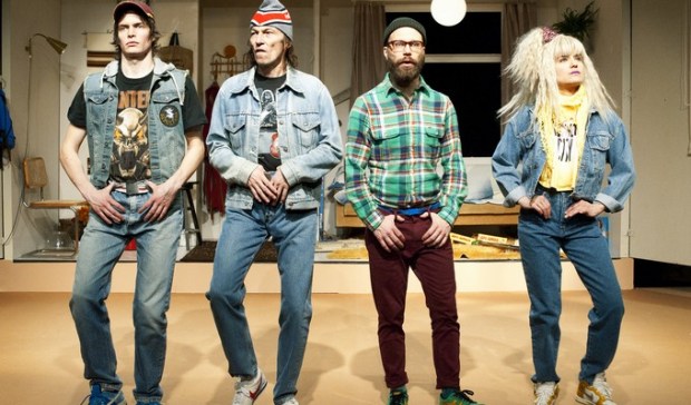 Johannes Holopainen, Robert Enckell, Juho Milonoff ja Vilma Melasniemi (kuva: Tanja Ahola).