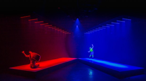 Breath. Kuvassa Kimmo Pohjonen ja Tero Saarinen. Kuva: Mikki Kunttu.