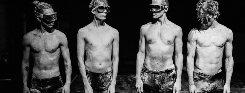 Body Notes. Kuvassa Saska Pulkkinen, Mikael Kuosmanen, Marko Pakarinen, Miro Lopperi. Kuvaaja: Kai Kuusisto.