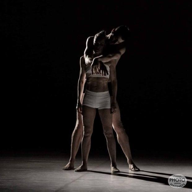 Echoes of Another World. Kuvassa Thibault Monnier ja Minna Tervamäki. Kuva: Minna Hatinen.