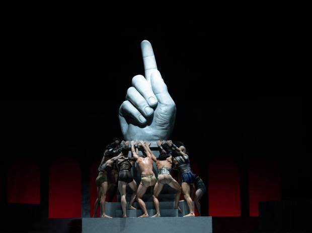 Spartacus. Kuva: Suomen kansallisbaletti/Roosa Oksaharju.