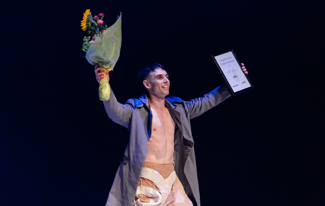 Tanssin nuori tekijä 2025 Akim Bakhtaoui. Kuva: Niko Puumalainen.