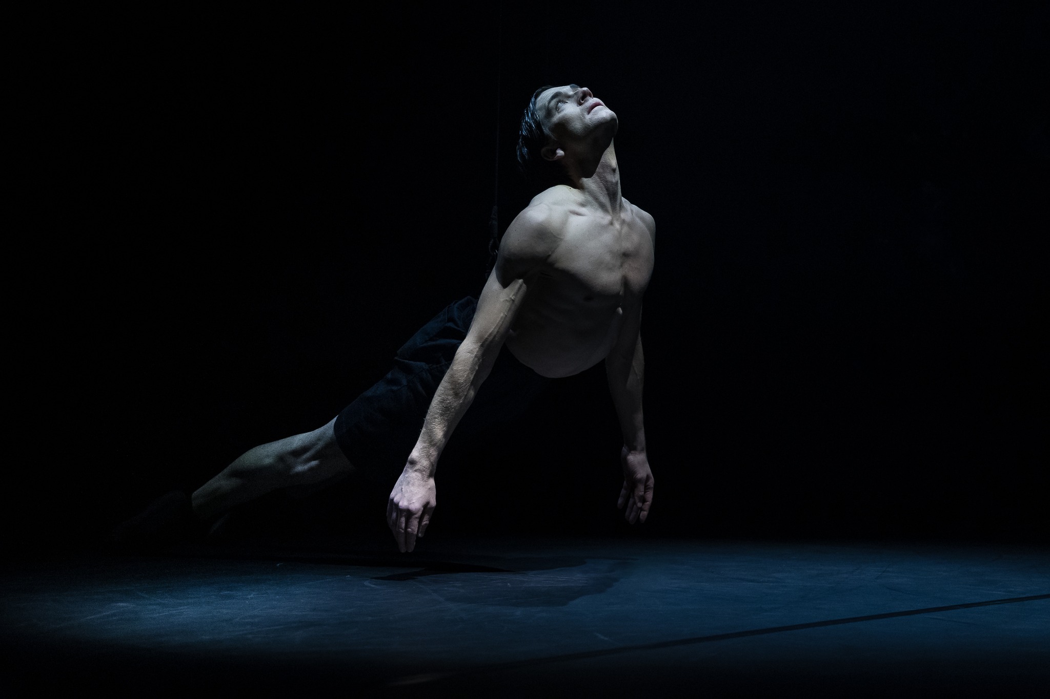 Die Seele am Faden. Kuvassa Friedemann Vogel. Kuva: Yan Revazov.