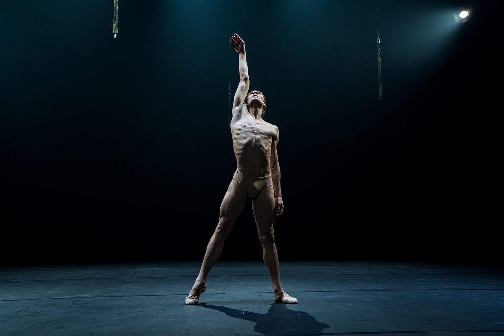 Die Seele am Faden. Kuvassa Friedemann Vogel. Kuva: Yan Revazov.