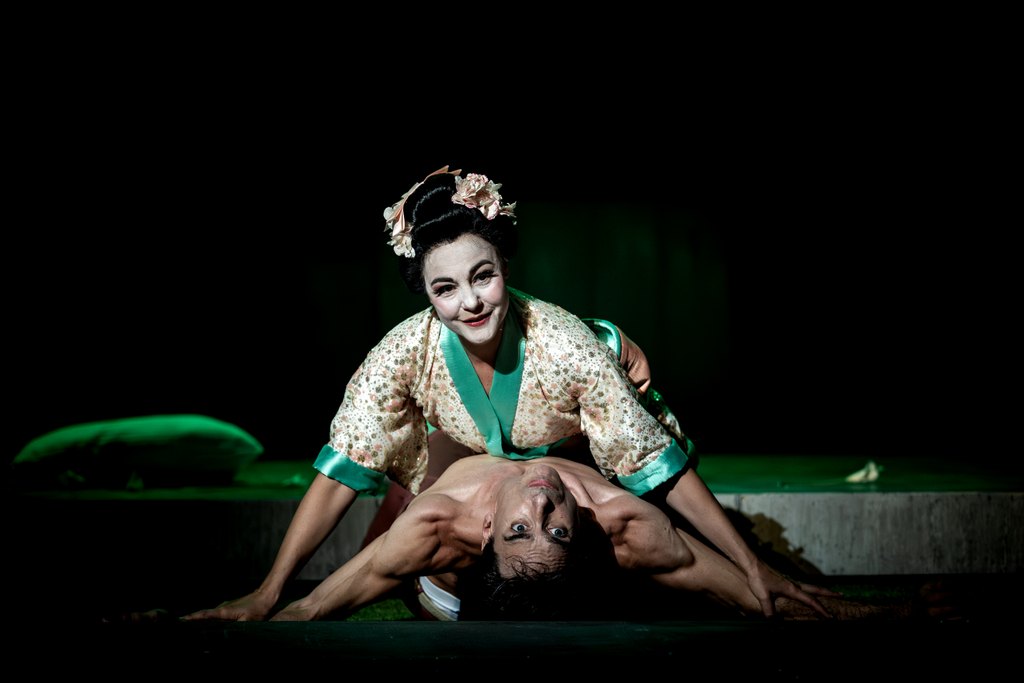 Fairy Queen. Kuvassa Ana Quintans ja Xavi Martínez. Kuva: Toni Härkänen.