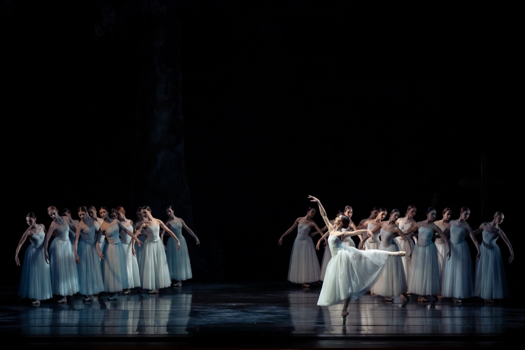 Giselle. Kuvassa etualalla Phoebe Liggins. Kuva: Ashley Taylor.