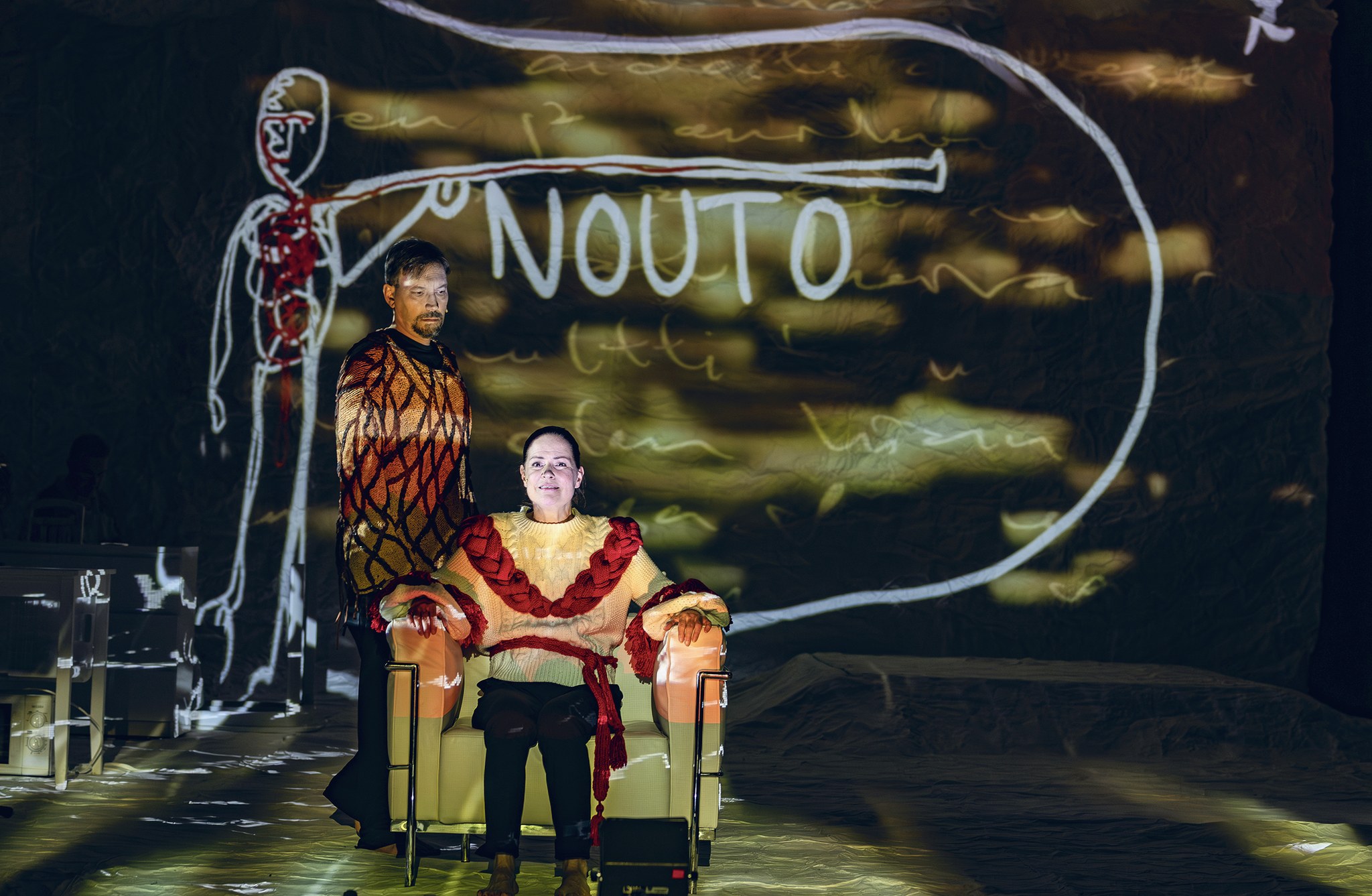 Kissani Jugoslavia. Kuvassa Janne Kallioniemi ja Miia Selin. Valokuva: Kari Sunnari.