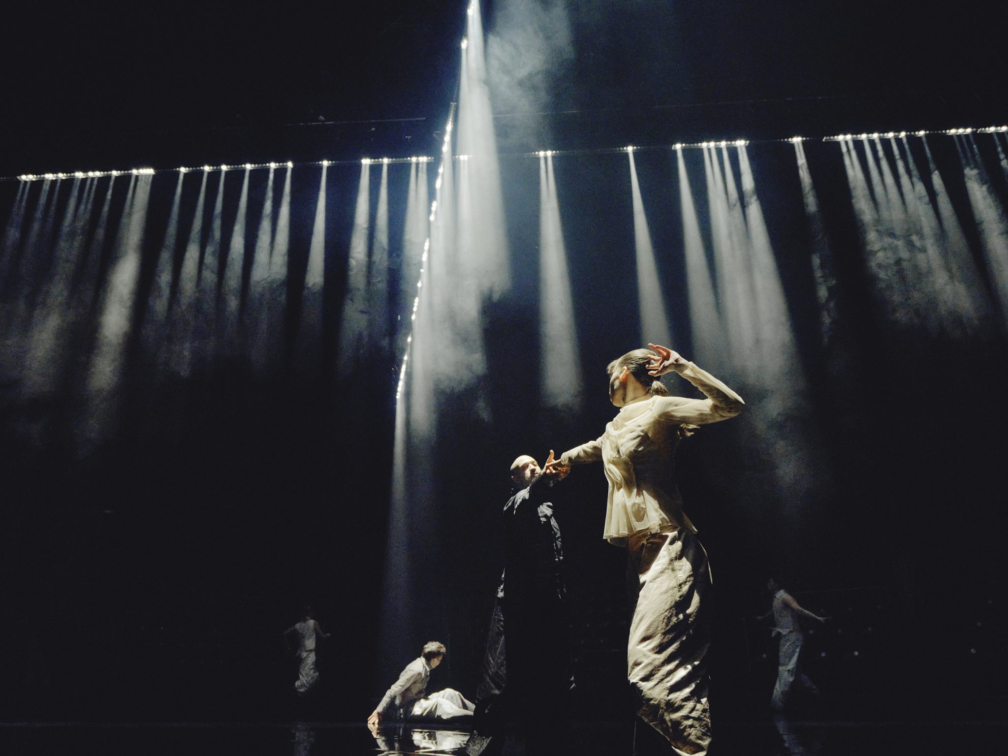 Study for Life. Kuvassa etualalla David Scarantino ja Anette Toiviainen. Kuva: Justus Hirvi.